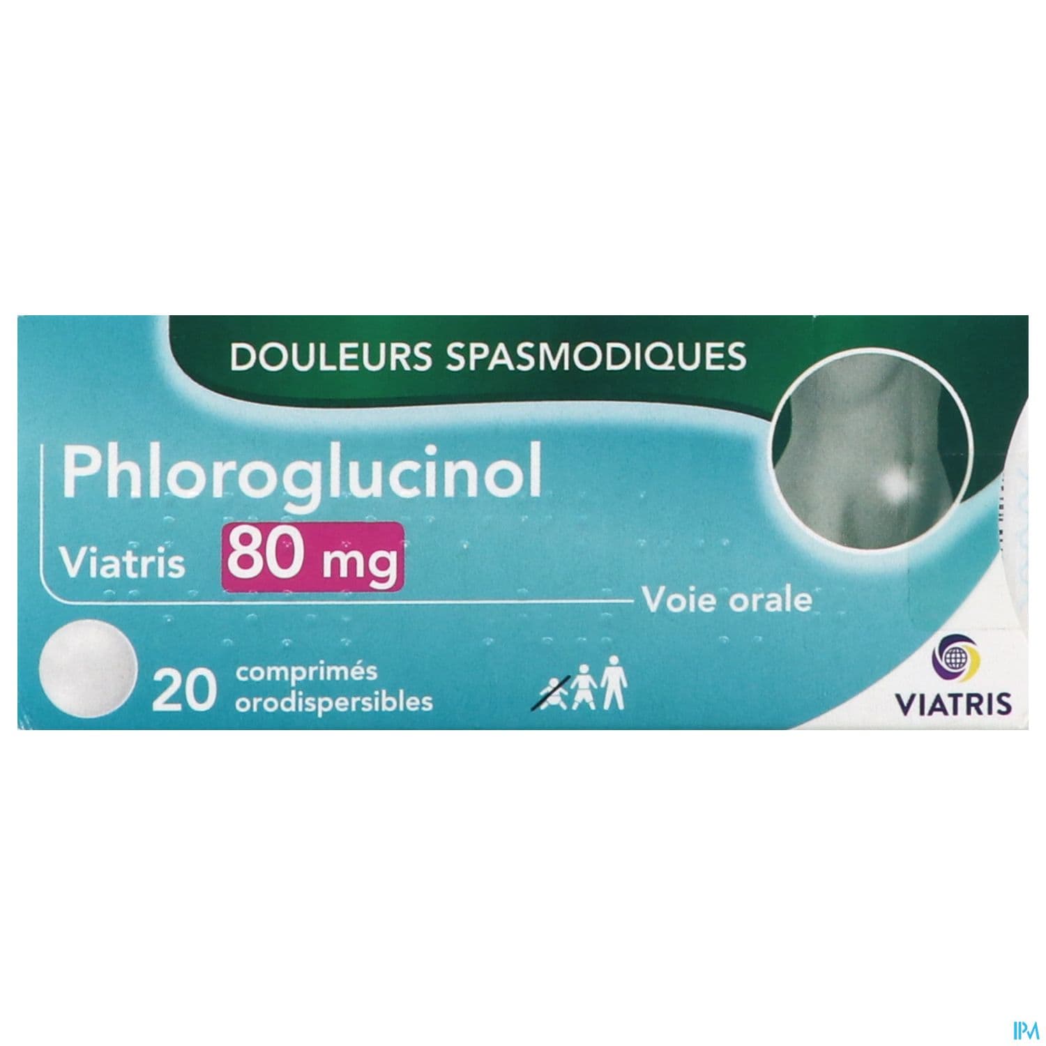 PHLOROGLUCINOL 80MG VTS CPR OROD20