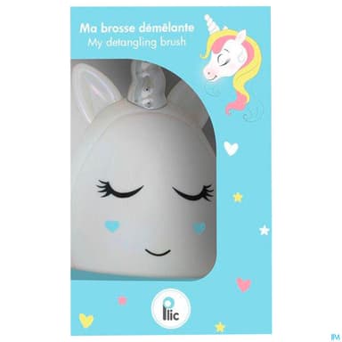 Plic Beauty Brosse Cheveux Licorne Bleue
