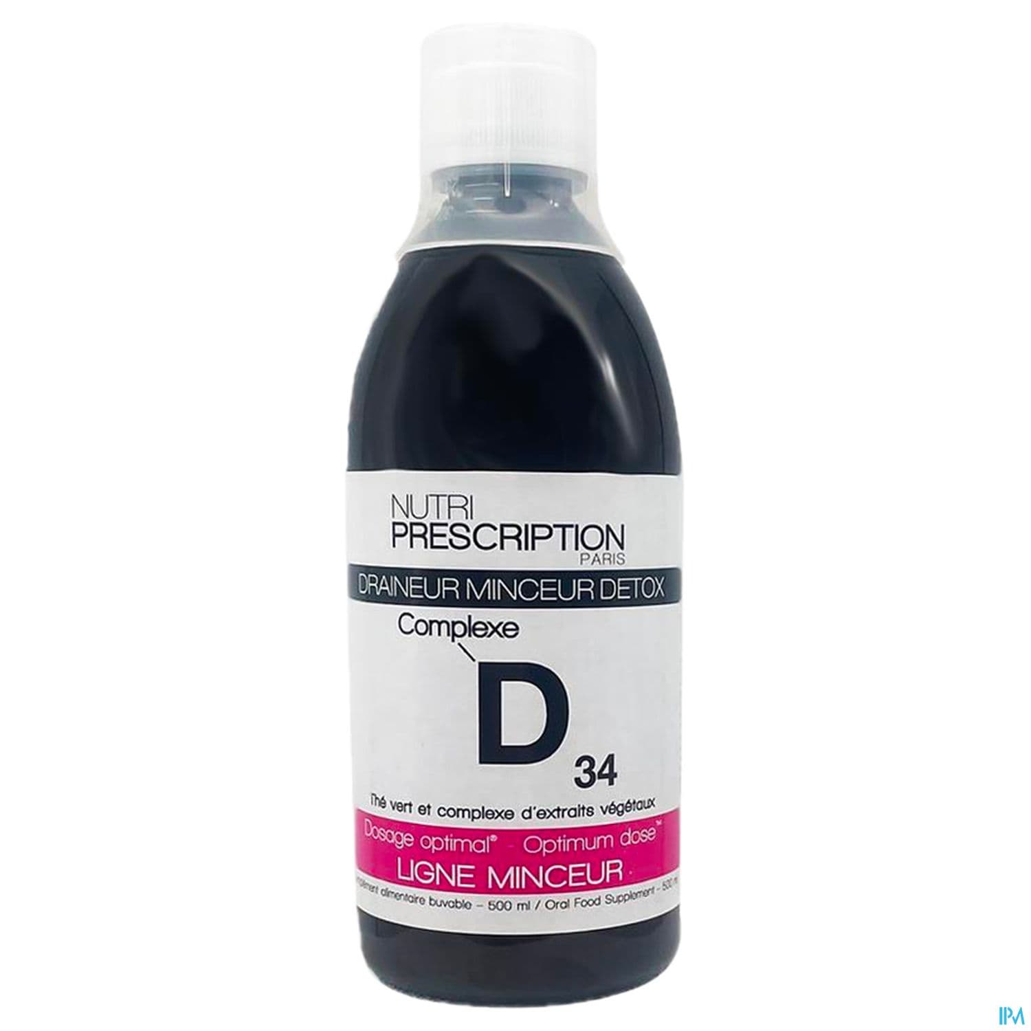 Nutriprescription D34 Draineur Minc Solution Buvable 500ml