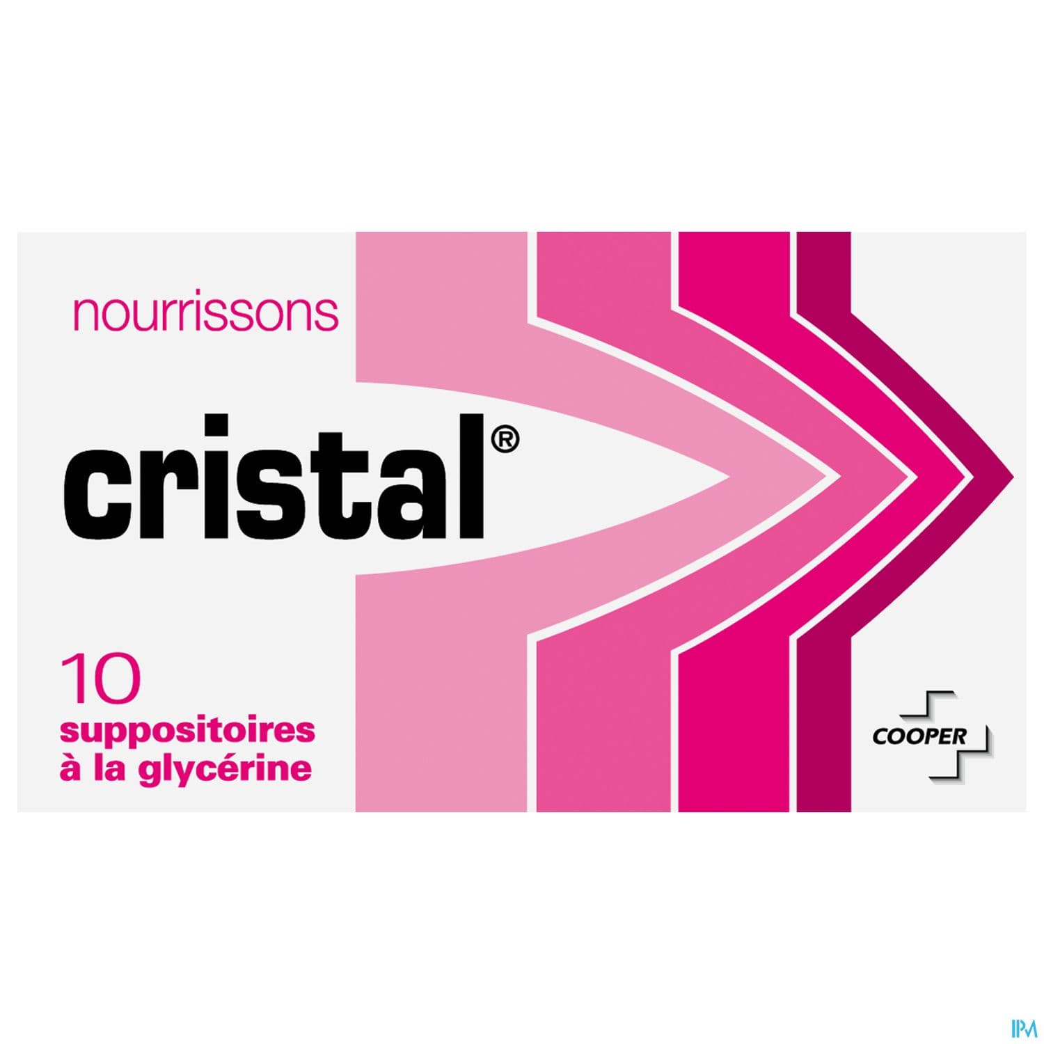 Cooper Cristal Suppositoire Glycerine Bebe 10