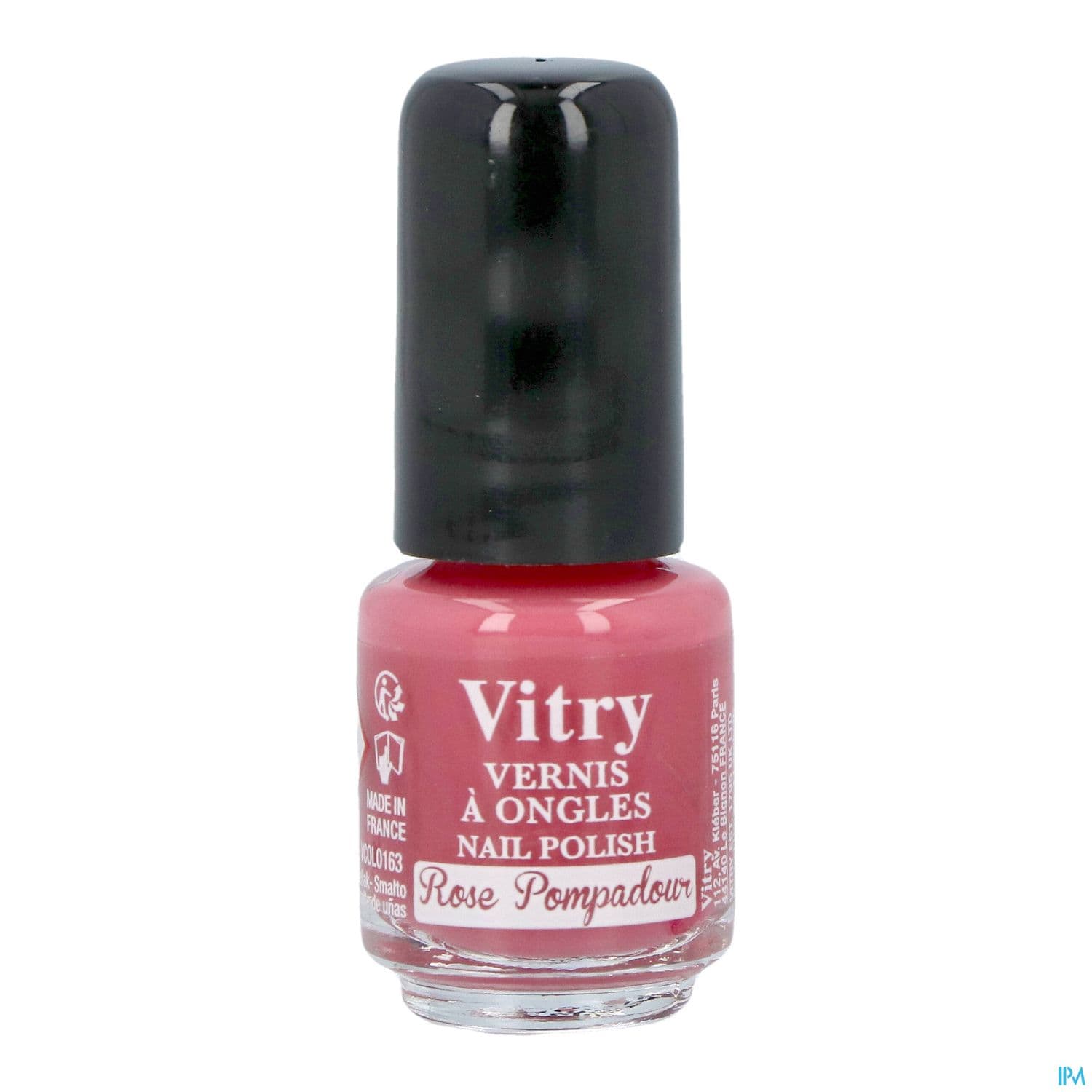 Vitry Vernis Ongles Rose Pompadour Mini 4ml