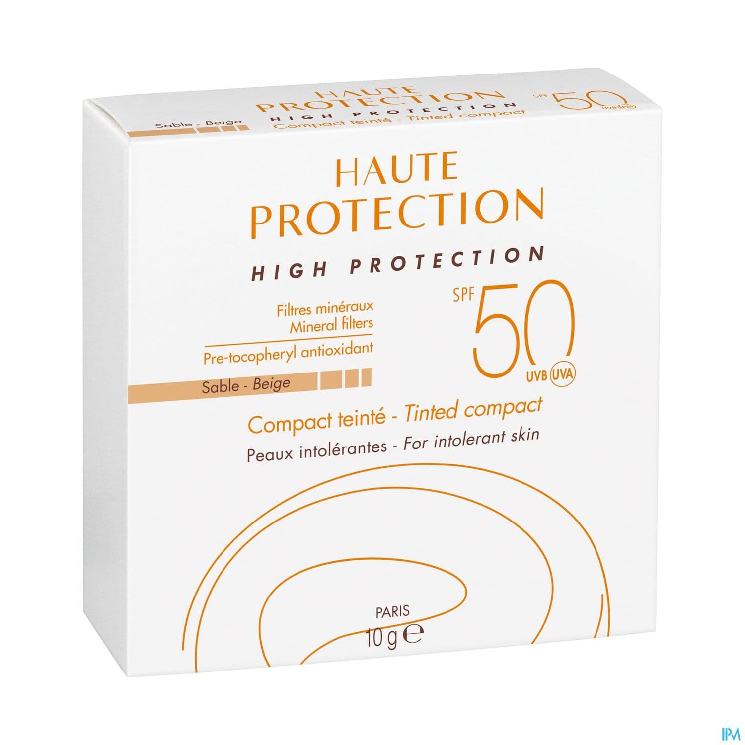AVENE SOL SPF50+ COMPACT SAB 10G