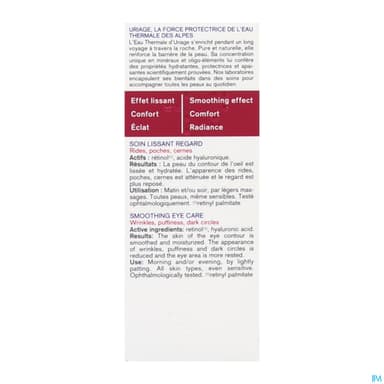 URIAGE AGE LIFT SOIN LIS REGAR15ML