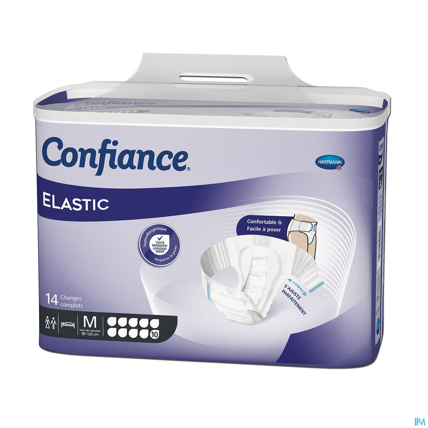 Hartmann Confiance Elastic Change Complet 10 Gouttes M 14