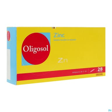 OLIGOSOL ZINC AMP 2ML 28