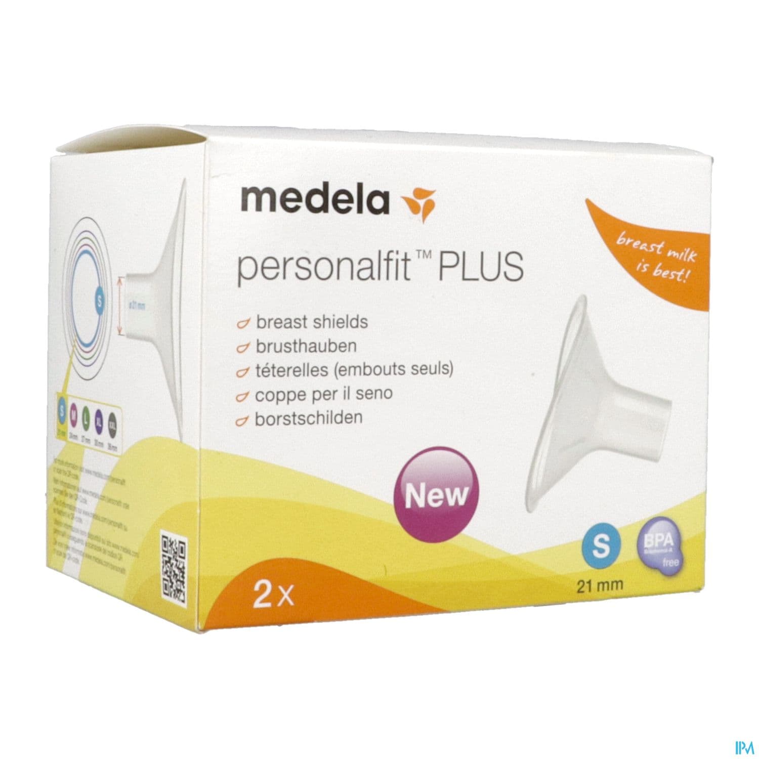 TETERELL MEDELA PERSONALFIT+ S X2