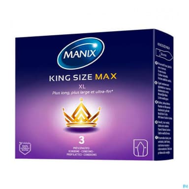 PRESERV MANIX KING SIZE MAX 3