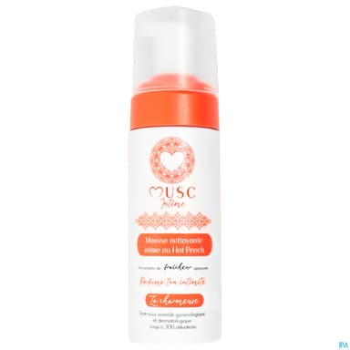 MUSC INTIME HOT PEACH MOUSSE 150ML