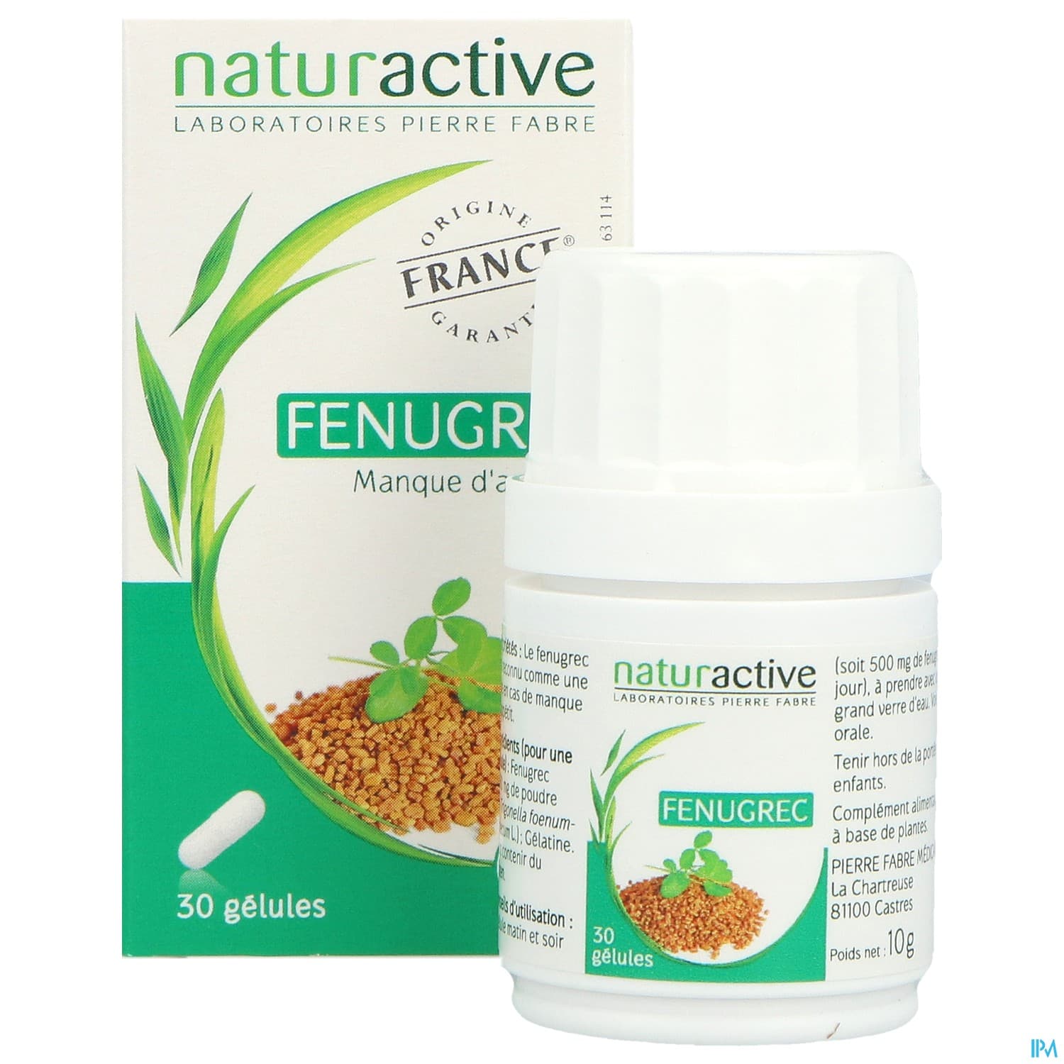 Naturactive Fenugrec Gelule 30