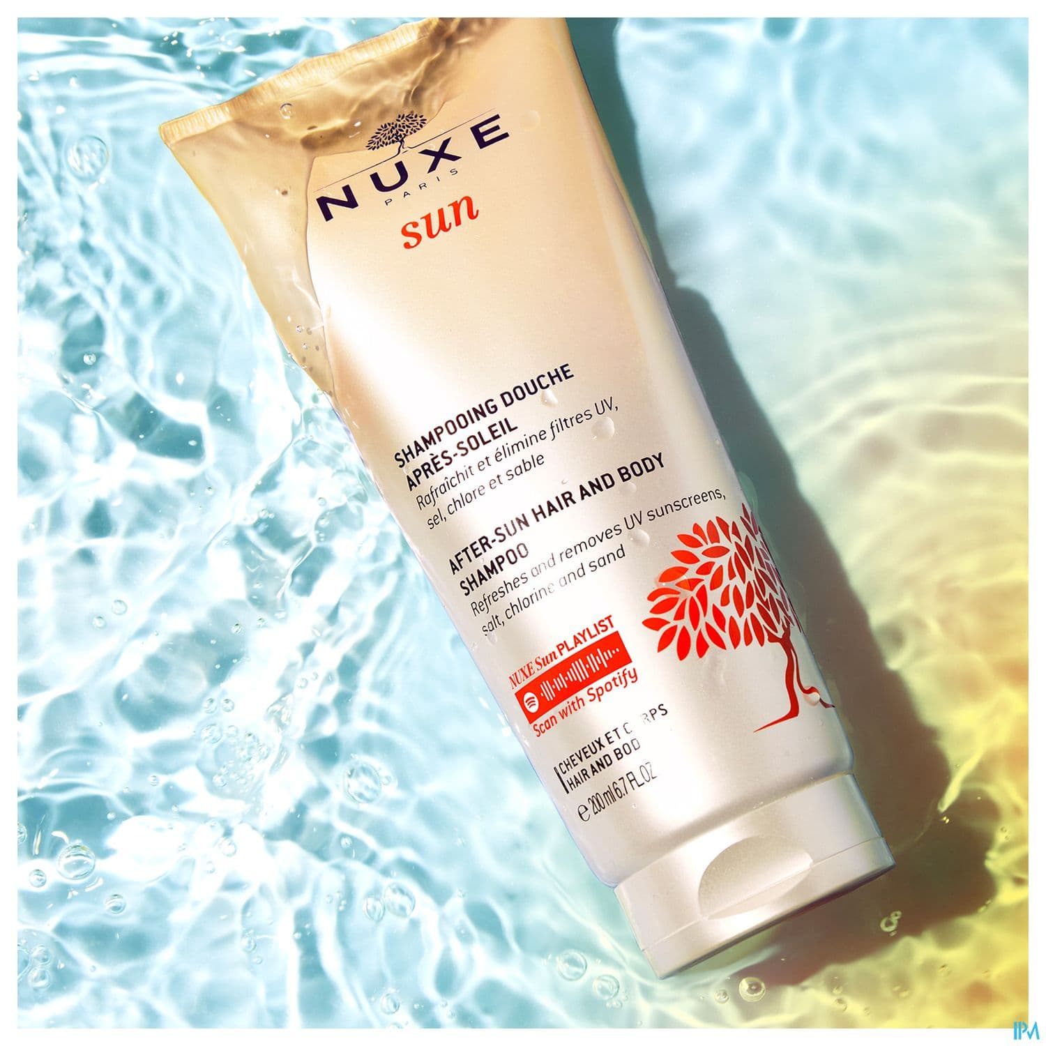 Nuxe Sun Shampooing Douche Apres Soleil Tube 200ml