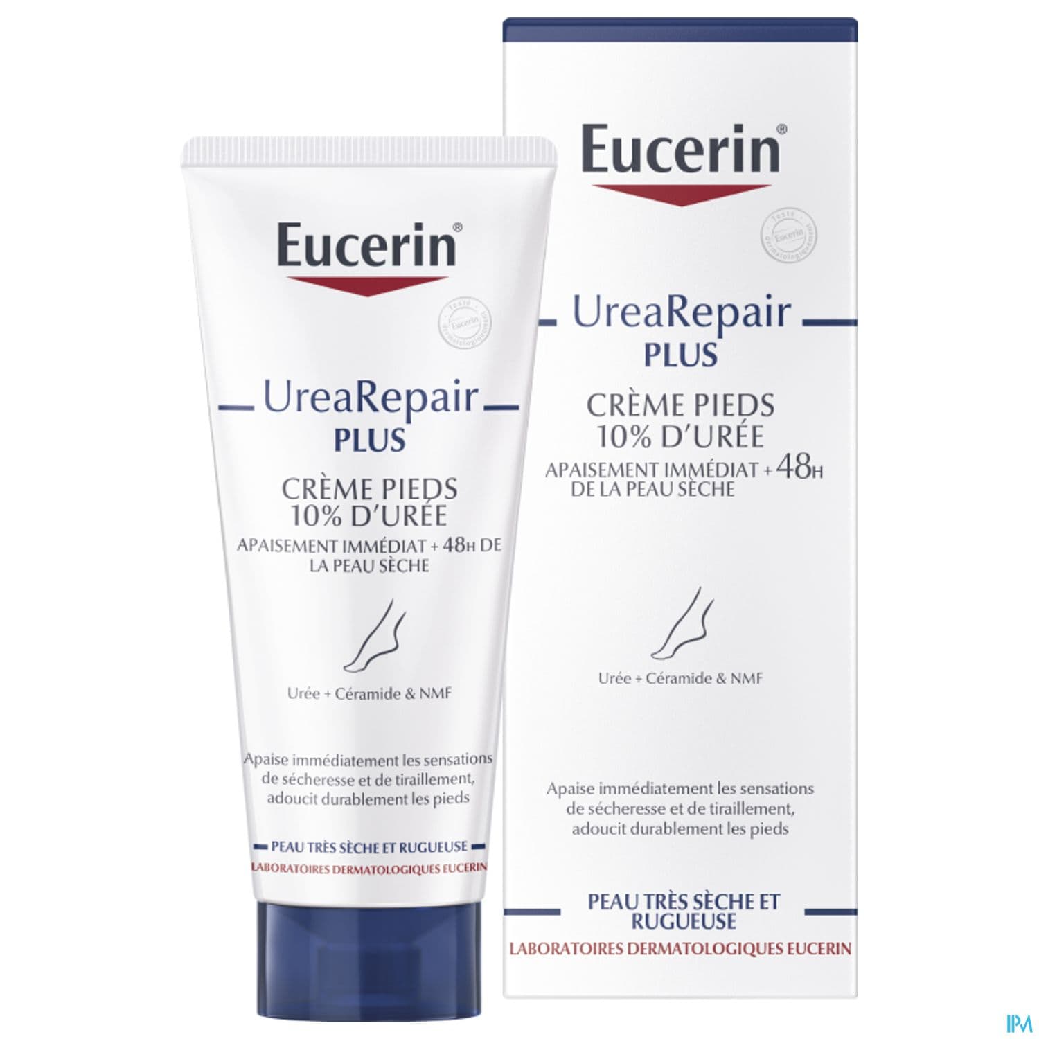 Eucerin Urearepair Plus Creme Pieds 10 D Uree Tube 100ml