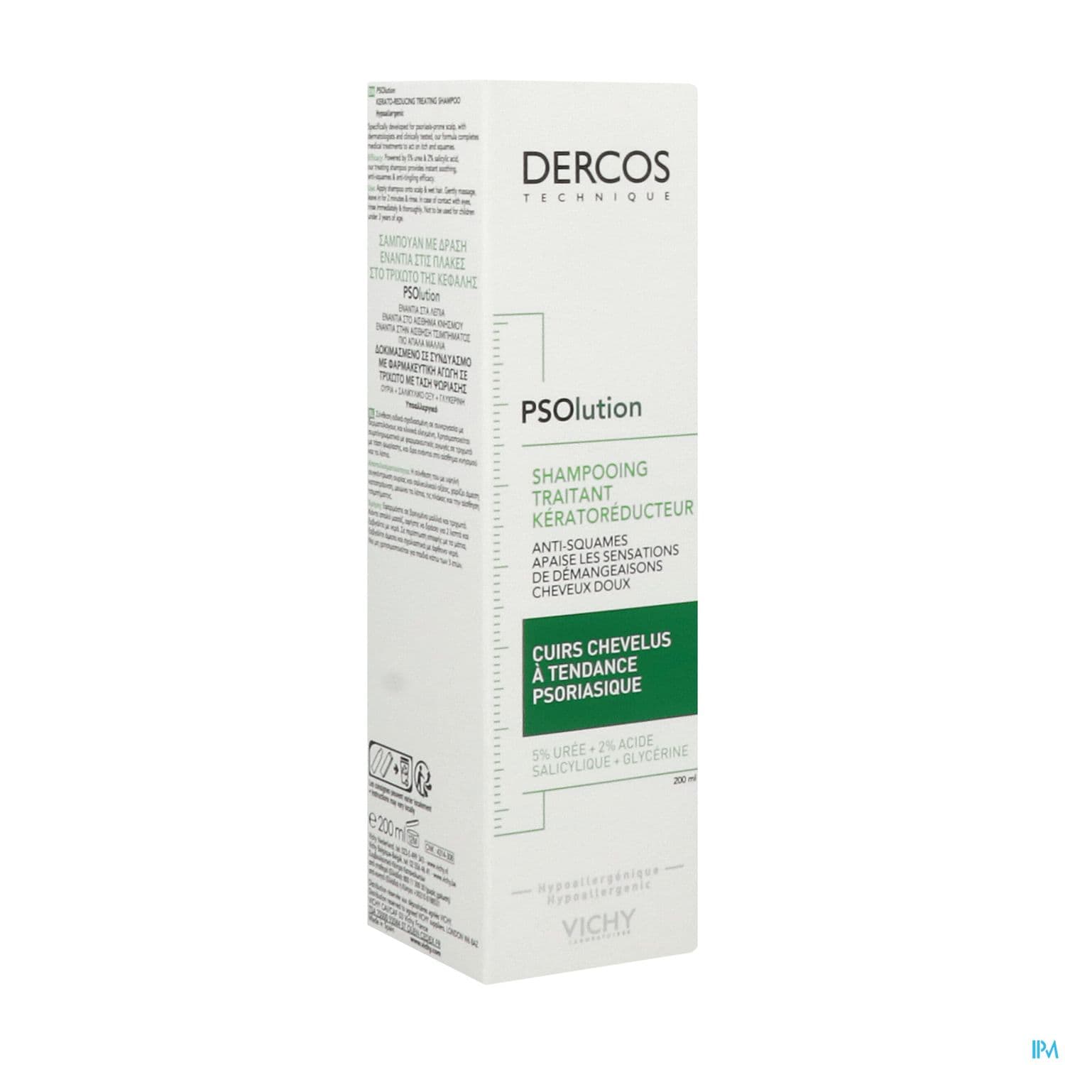 DERCOS PSOLUTION SH KERATO 200ML