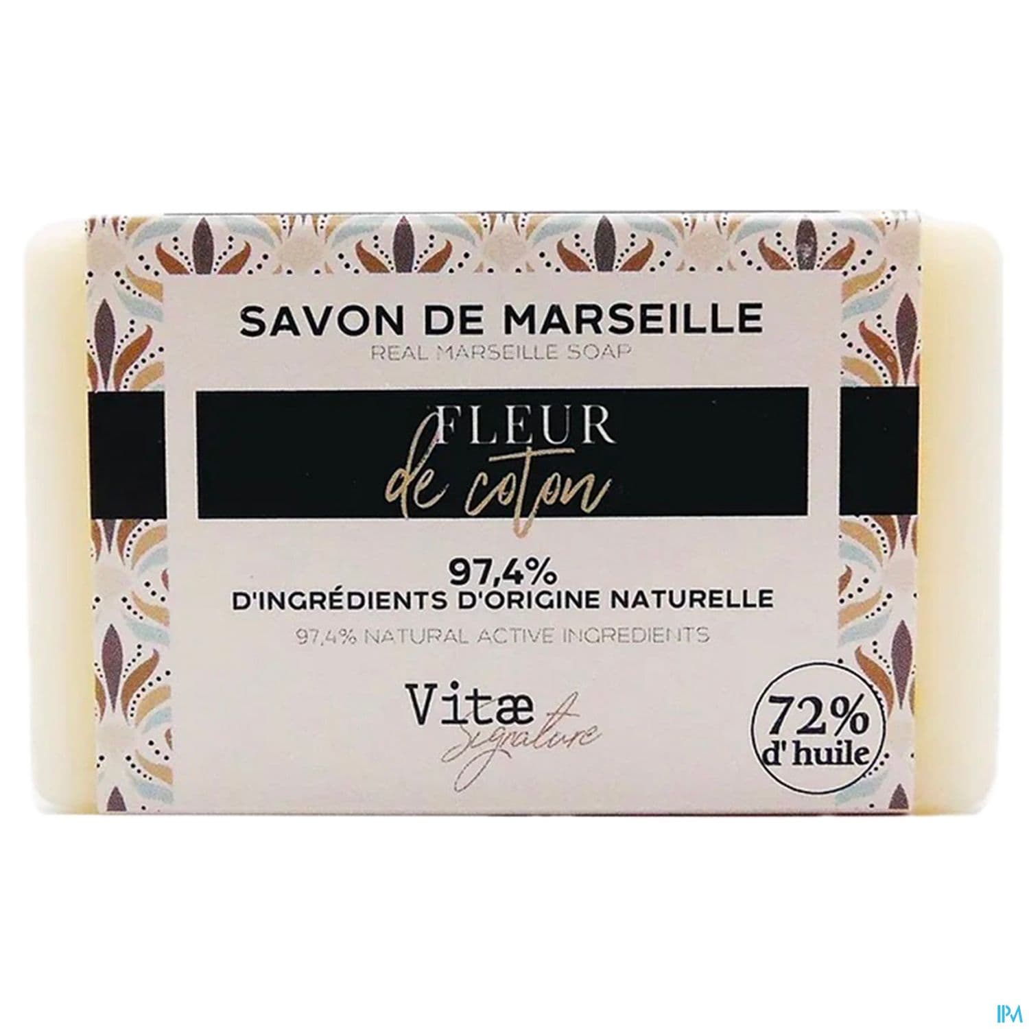 Vitae Cosmetics Savon De Marseille Fleur De Coton 100g