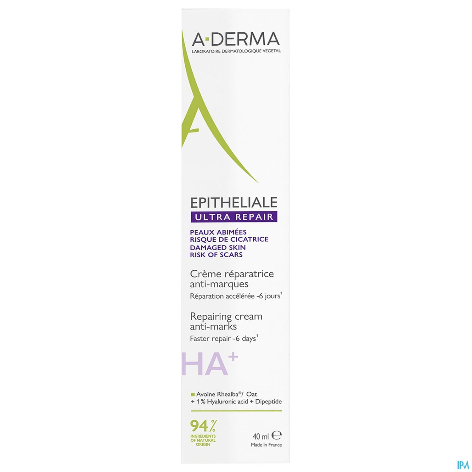 A-DERMA EPITHELIALE ULTRA REP 40ML