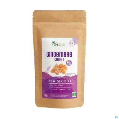 VALEBIO GINGEMBRE CONFIT BIO 180G