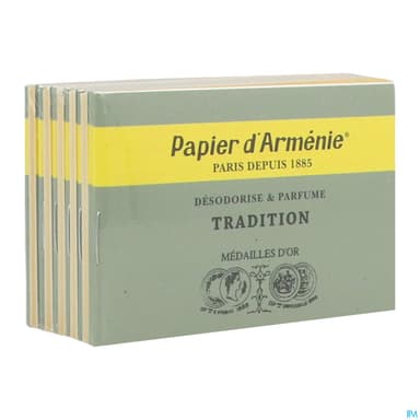 PAPIER ARMENIE TRIPLE CARNET 12X3