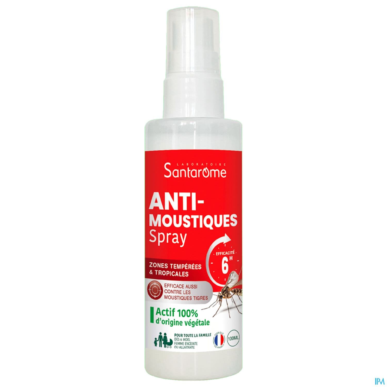 SANTAROME SPRAY A/MOUSTIQUE 100ML