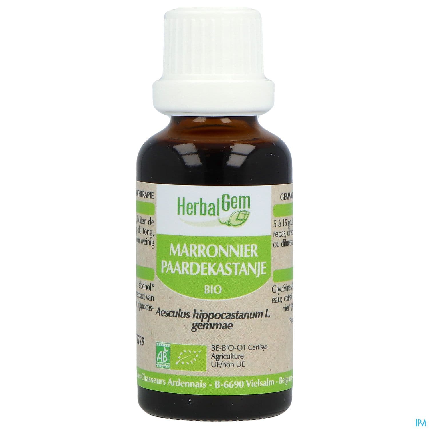 Herbalgem Marronnier Bourgeon Macerat Gly Bio 30ml