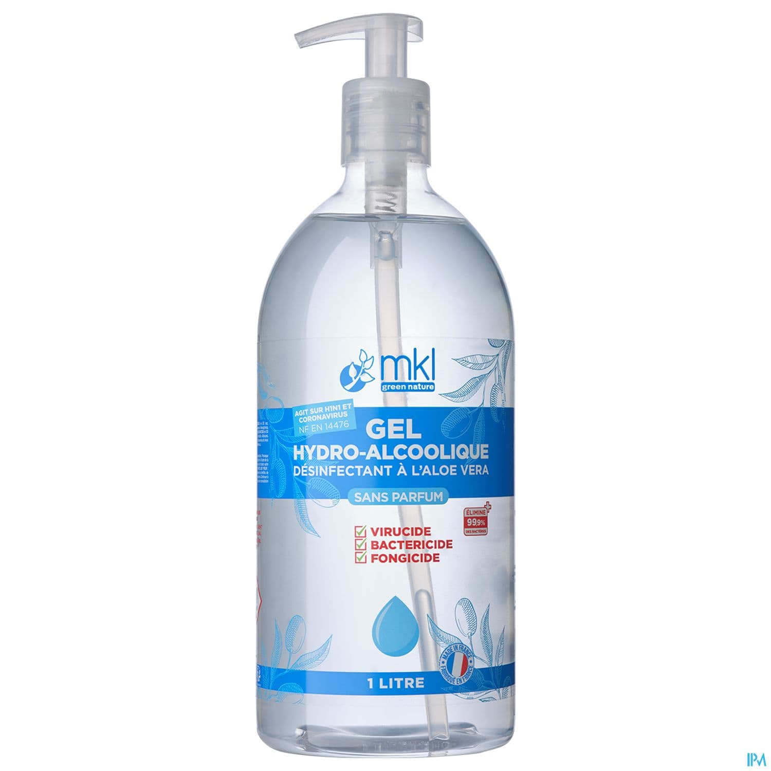 MKL GEL HYDROALCOOLIQ NEUTRE 1L