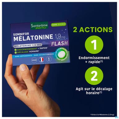 Santarome Somnifor Melatonine 1mg9 Comprime A Croquer 30