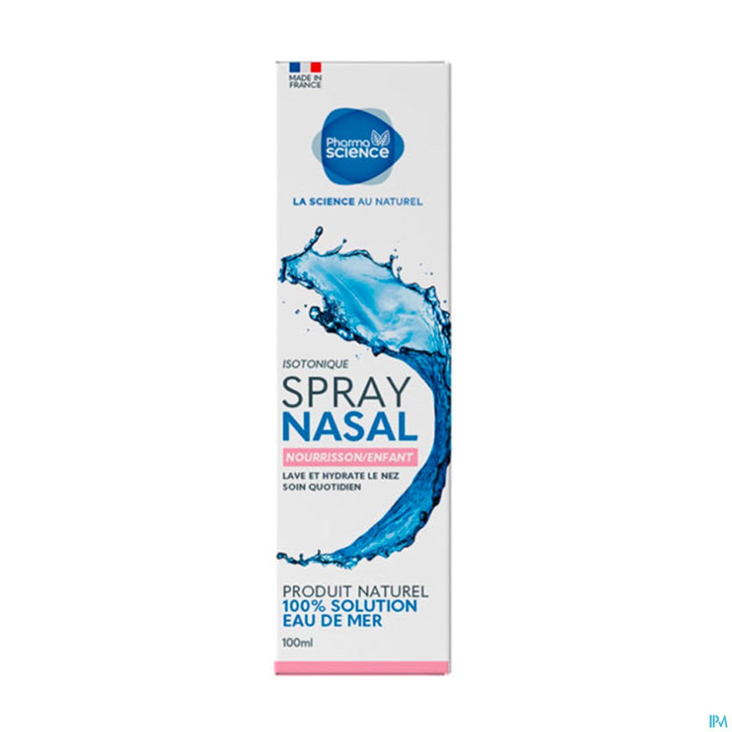 Pharmascience Spray Nasal Isotonique Nourrisson Enfant 100ml