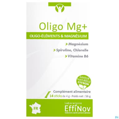 EFFINOV OLIGO MG+ PDR STICK 14