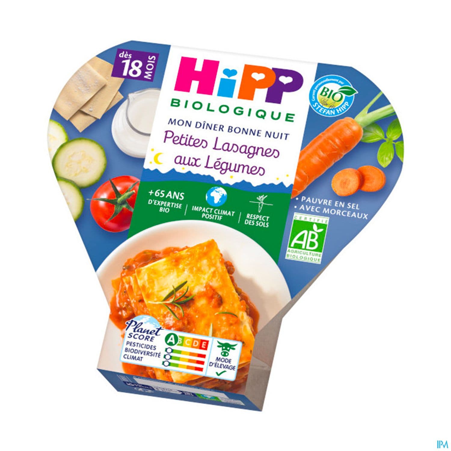 HIPP PETITE LASAGNE LEG 260G