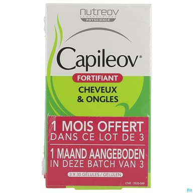 CAPILEOV FORTIFIANT GELUL 30 X3