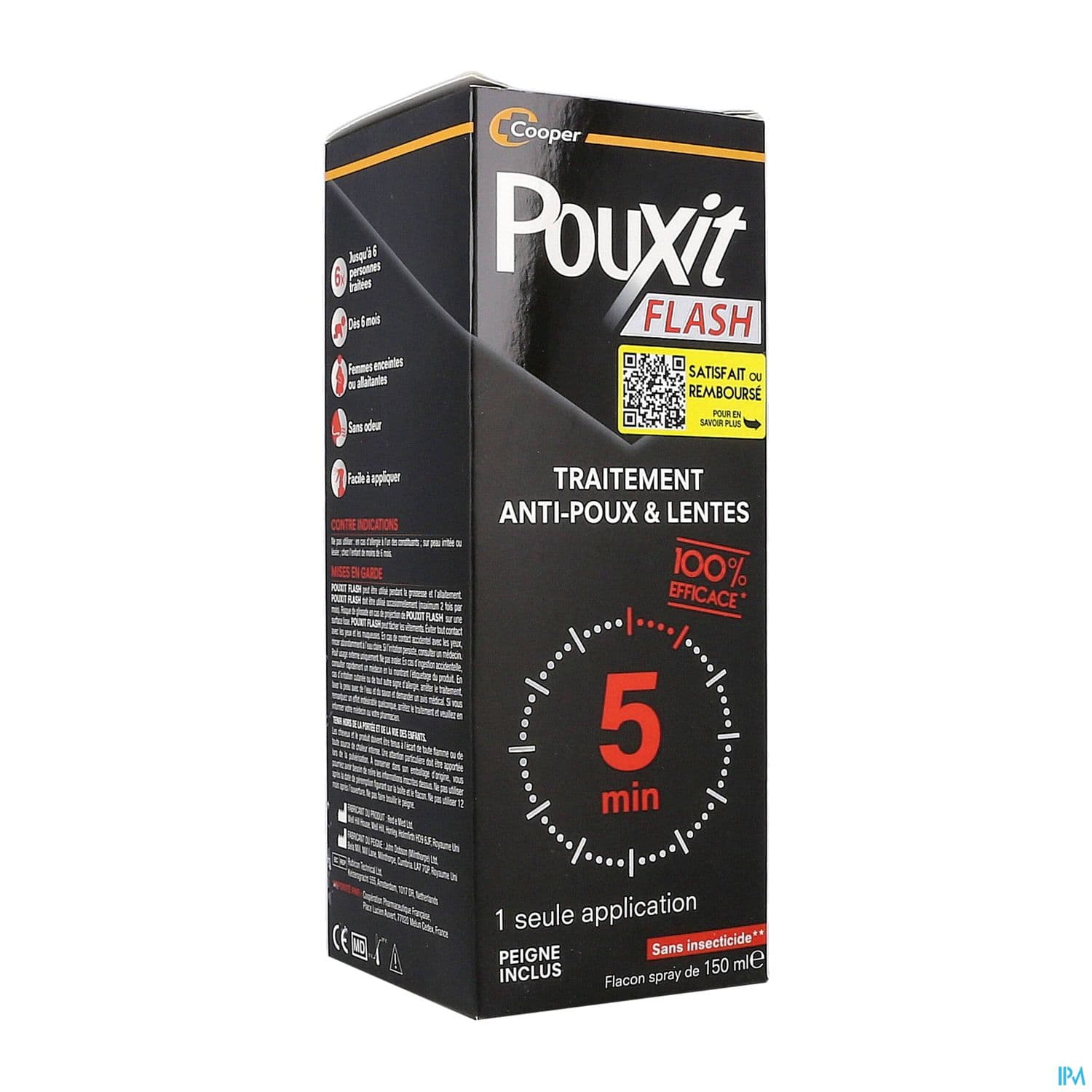 POUXIT FLASH A/POUX&LENTE 150ML