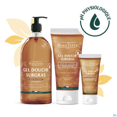 BEAUTERRA GEL DCH SANTAL 1L