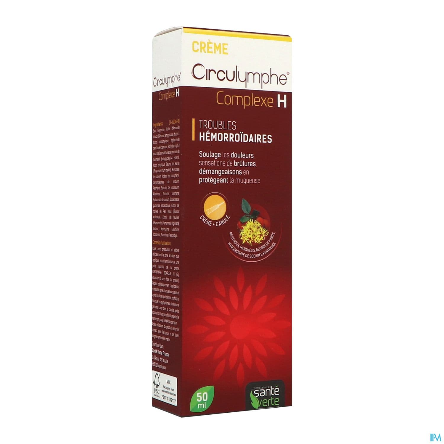 Sante Verte Circulymphe Complexe H Creme 50ml