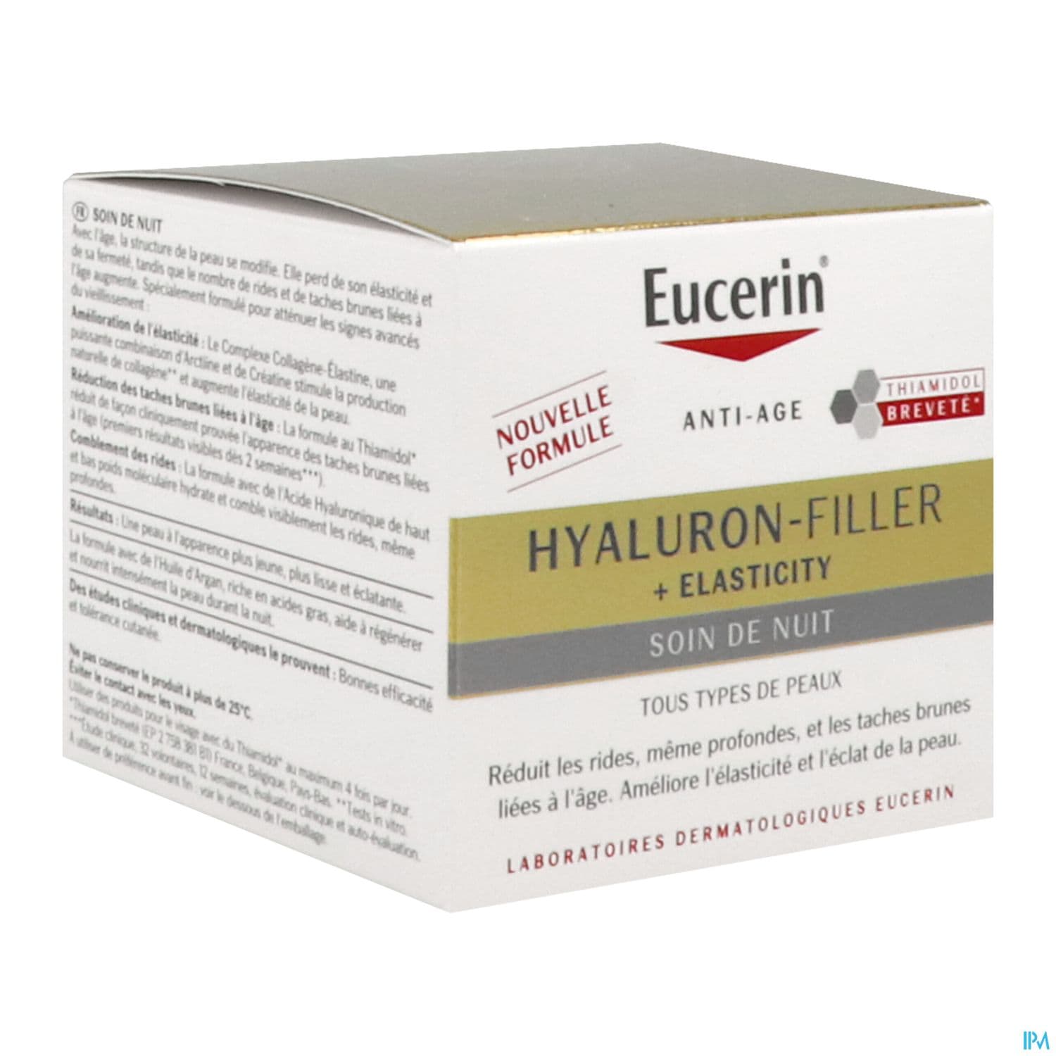 EUCERIN HYALURON+ELASTICITY NUIT — Pharmacie des Rives du Cher