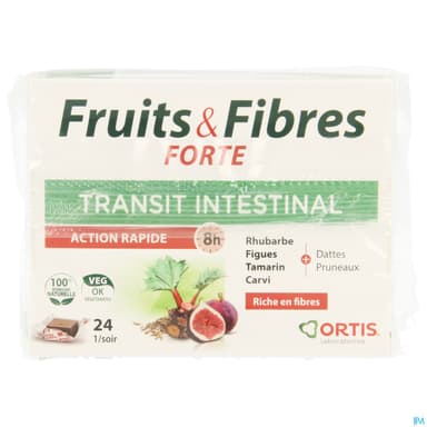 Ortis Fruits & Fibres Forte Cubes 24