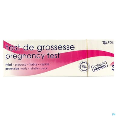 Polidis Pocket Test De Grossesse 1