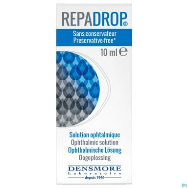 REPADROP SOLUTION OPHTALMIQ 10ML