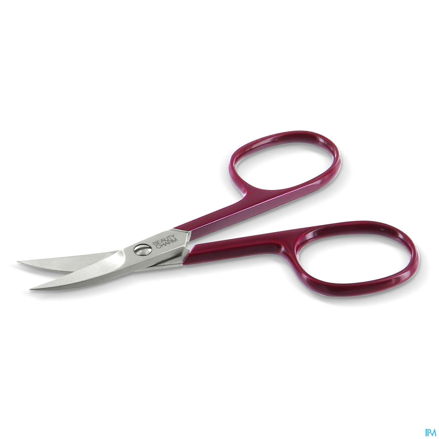 Beauty Charm Ciseaux Ongles Courbe Bordeaux
