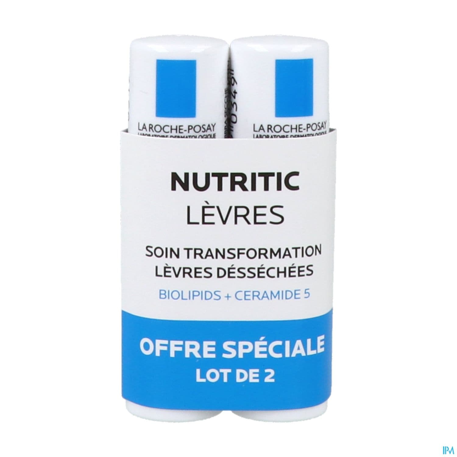 NUTRITIC SOIN LEVRE STICK 2X4,7ML