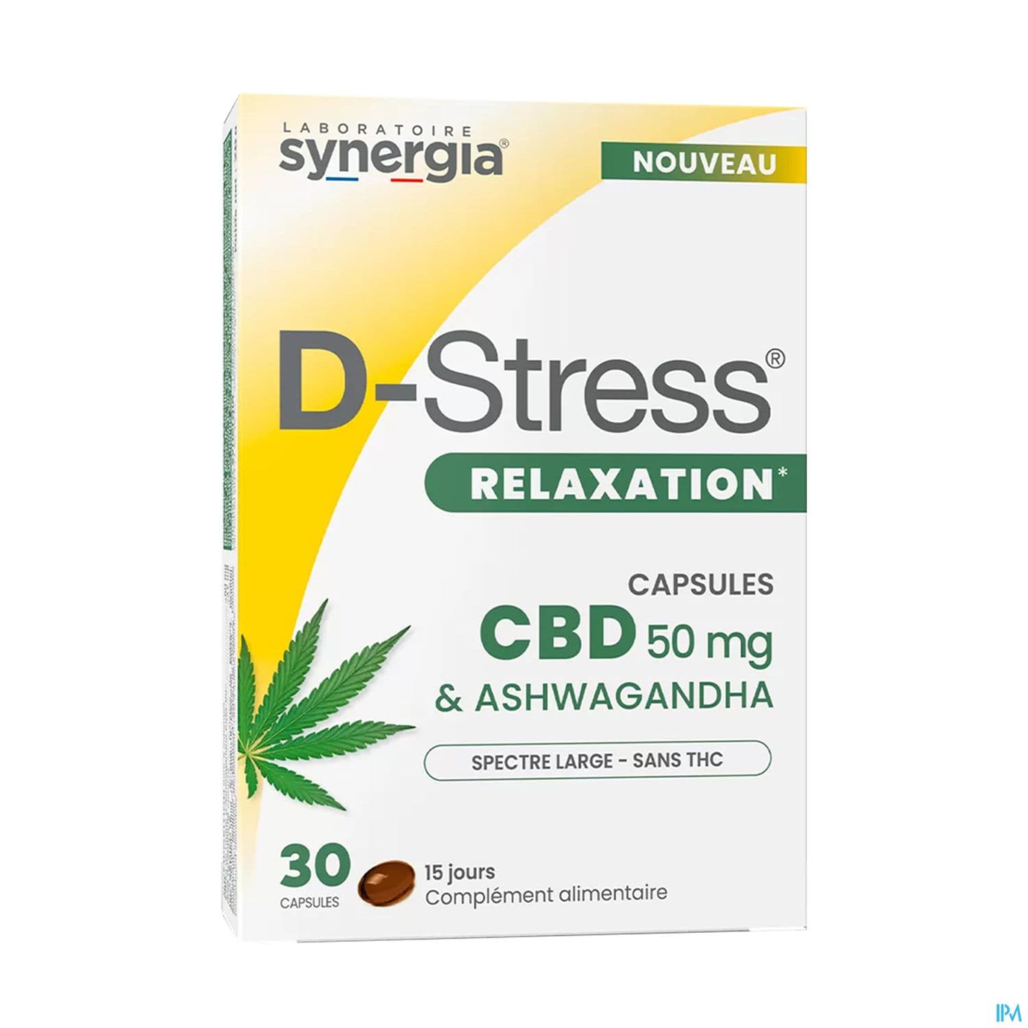 SYNERGIA D-STRESS RELAX CBD CAPS30