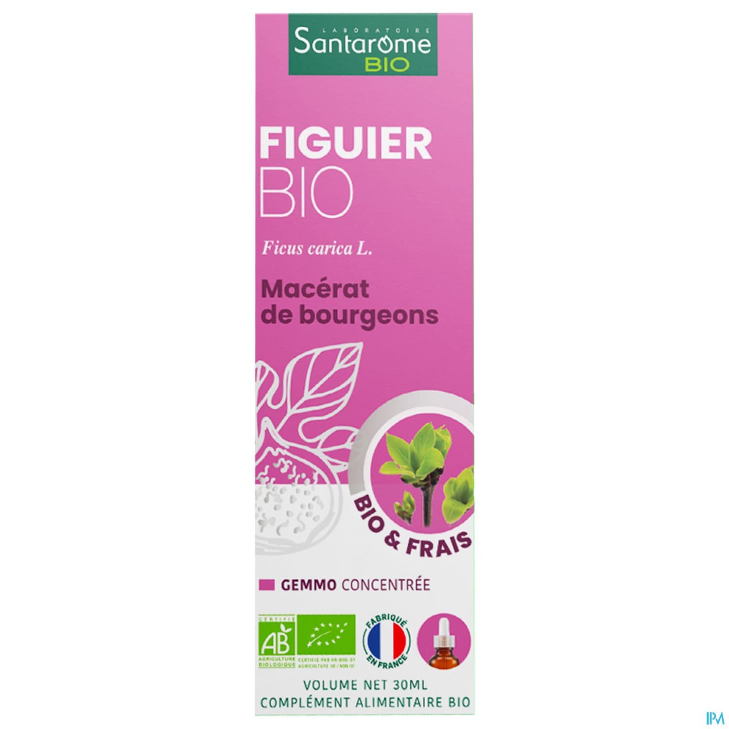 Santarome Bio Complexe Bourgeon Figuier U52 30ml
