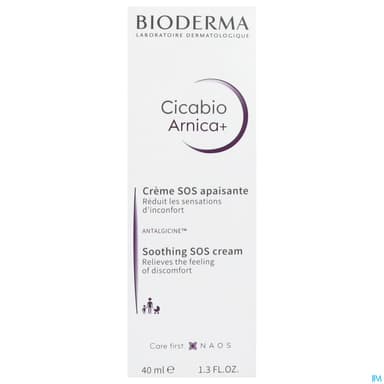 CICABIO ARNICA+ CR APAISANTE 40ML