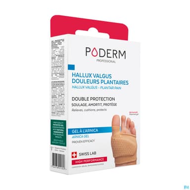 PODERM HALLUX VALGUS TS