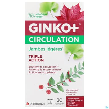 GINKO+ CIRCULATION CPR 30