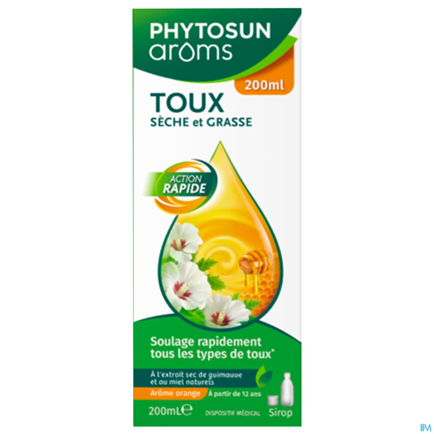 Phytosun Aroms Sirop Toux Mixte Adulte 200ml