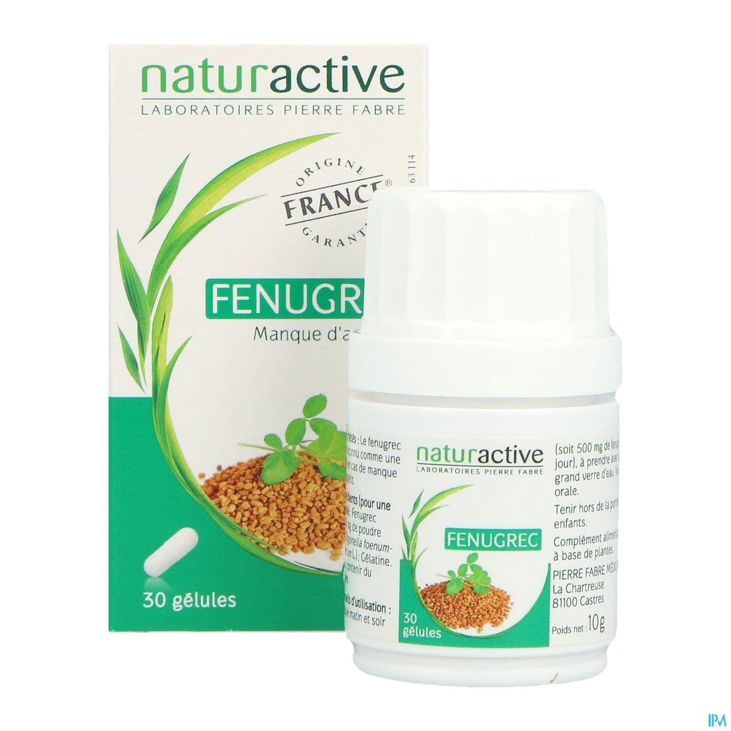 Naturactive Fenugrec Gelule 30