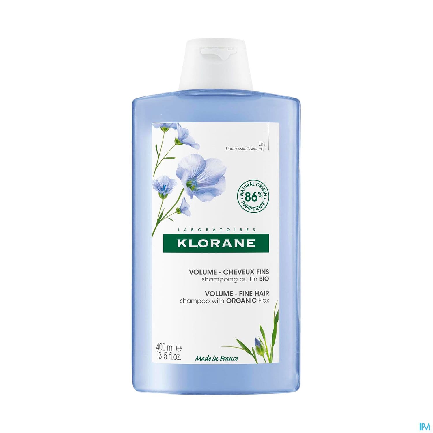 KLORANE SH LIN BIO 400ML