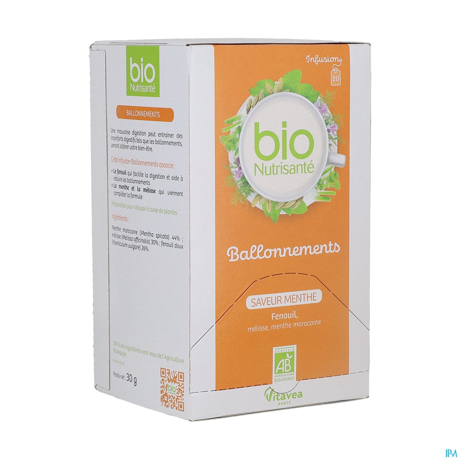 Vitavea Bionutrisante Infusion Ballonement Sachet 20
