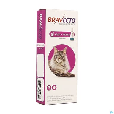 BRAVECTO SPOTON CT 6,25-12,5KGDOS1