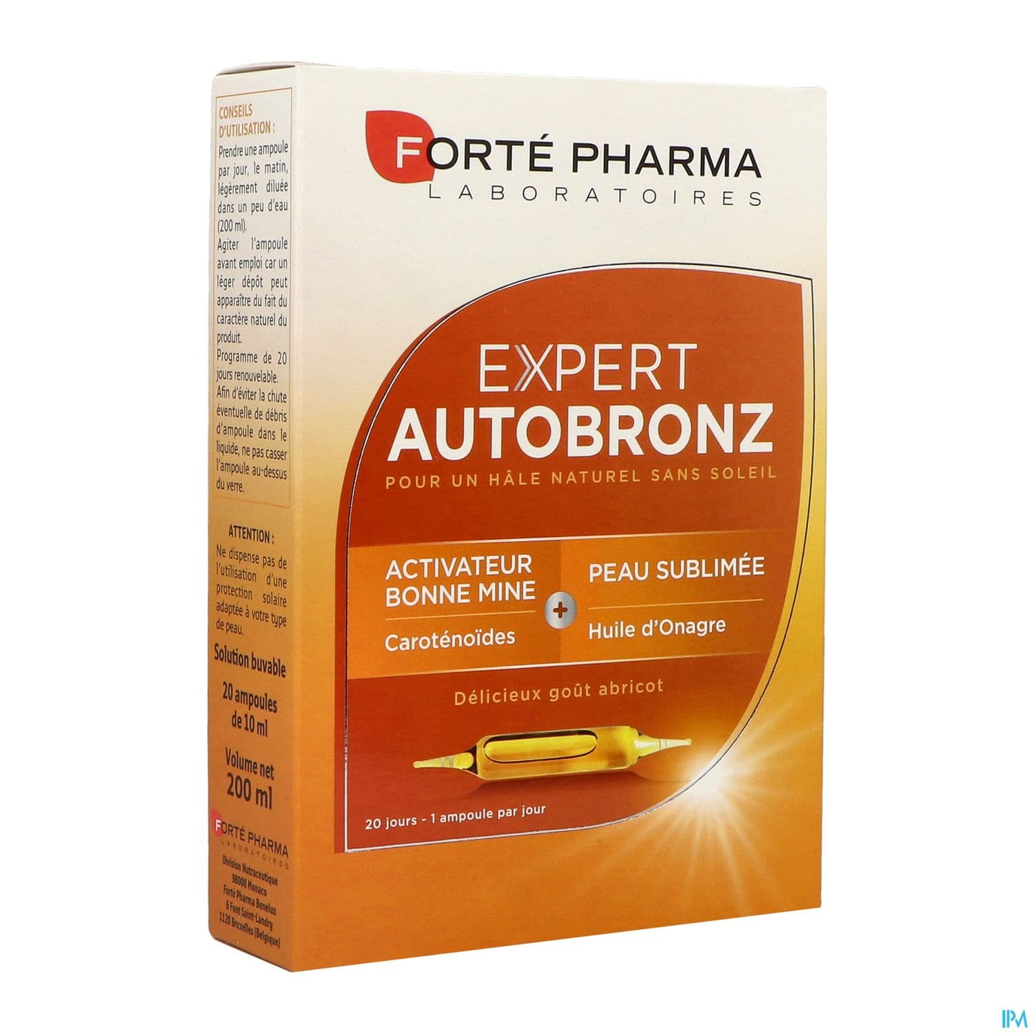 EXPERT AUTOBRONZ AMP 10ML X20