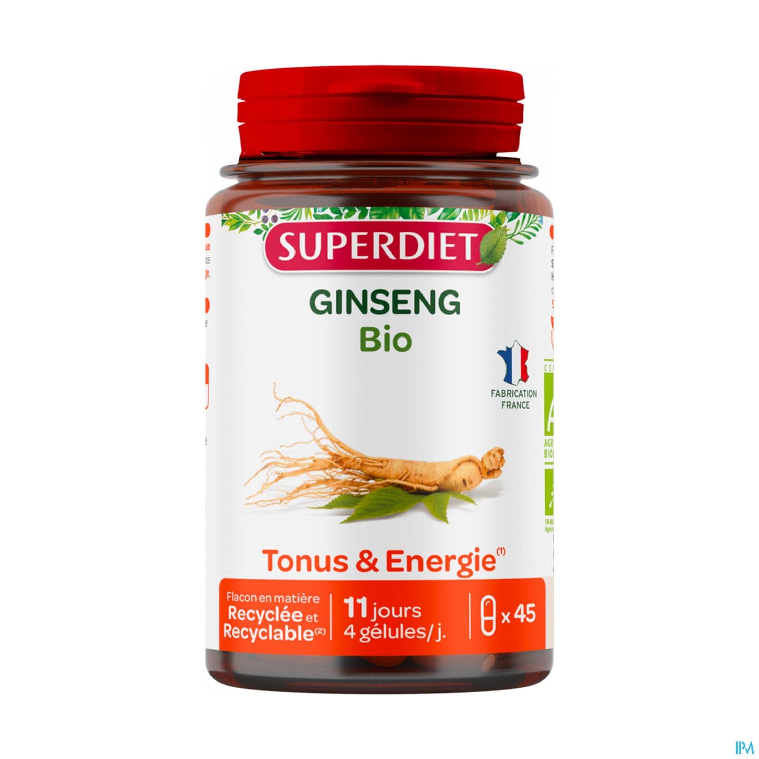 Superdiet Ginseng Bio Gelule 45