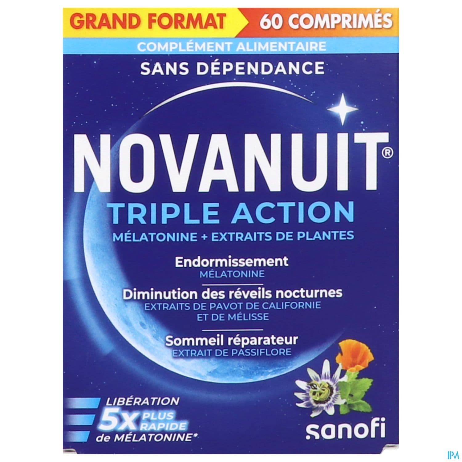 Novanuit Triple Action Comprime 60